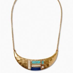 Lucky Brand  Beaded Collar Necklace